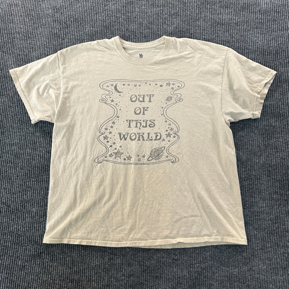 Junk Food Clothing Cream 'Out Of This World' Graphic Tee